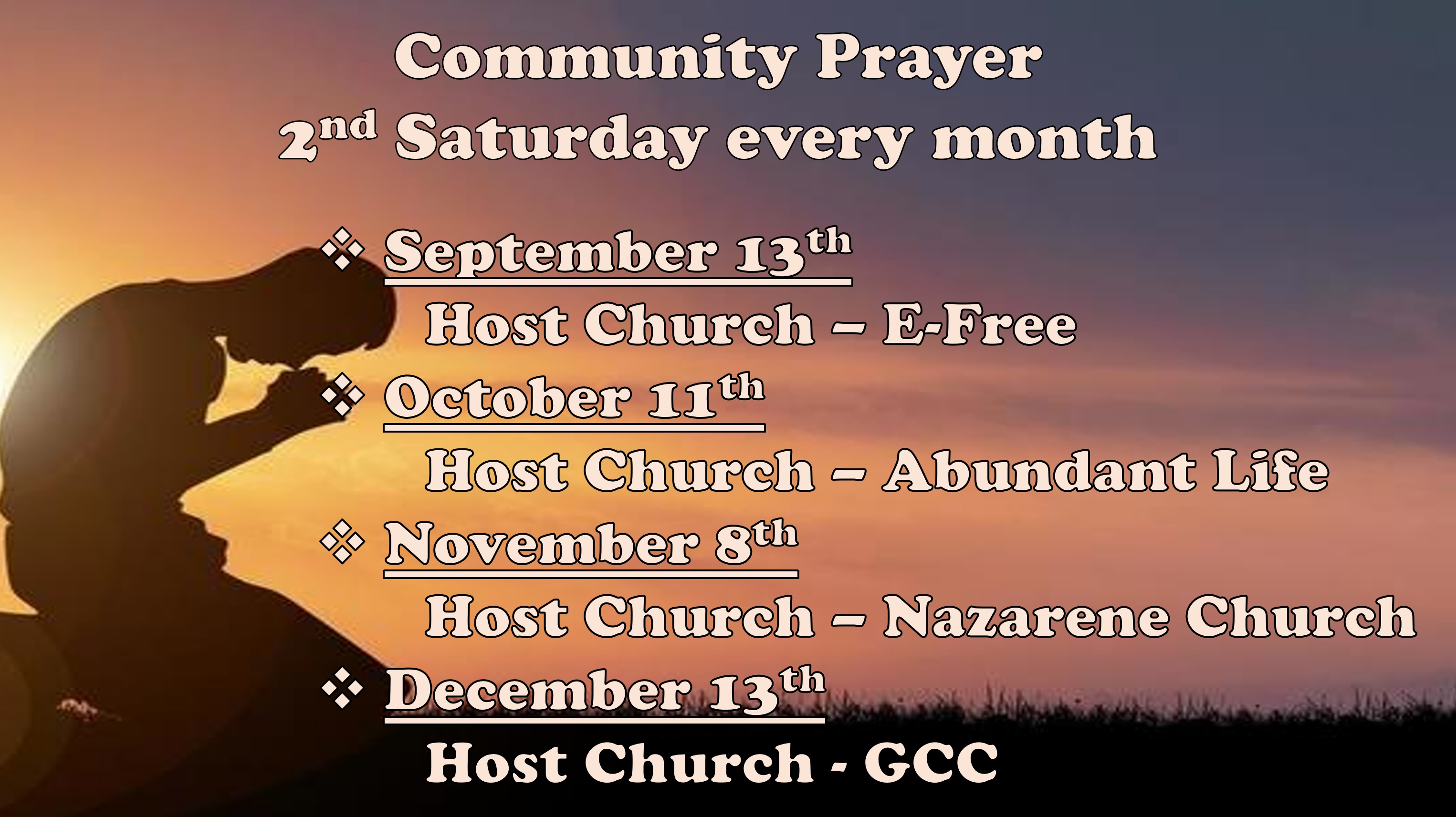 Community Prayer